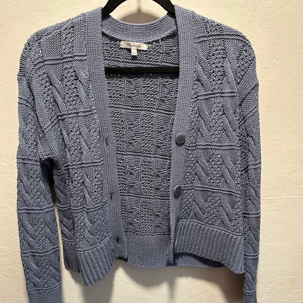 Madewell Cotton Cardigan